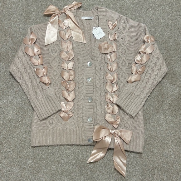 ALTAR’D STATE ember ribbon cardigan💕 - Picture 4 of 5